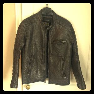 Andrew Marc faux leather jacket